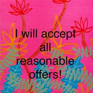 I do except all reasonable offers